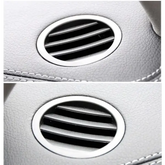 Mercedes Benz 166 Front AC Vent Dashboard Left & Right Set 1668302354 Black